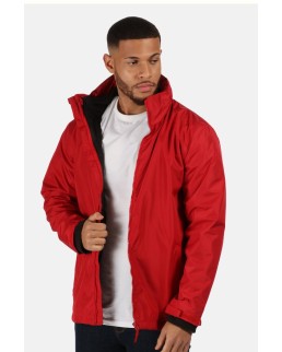 CLASSIC 3 IN 1 WATERPROOF JACKET 100% POLIESTERE BLACK/BLACK-S TRA150