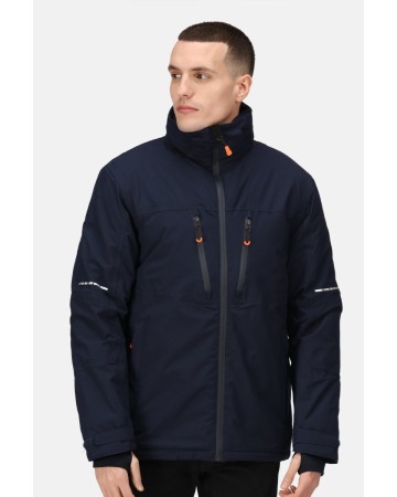 XPRO MARAUDER III JACKET TECNICO 100% POL 108 GR/M GREY/BLACK-S TRA208