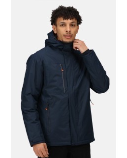 JACKET RISCALDABILE THERMOGEN 5000 100% POL 195 GR NAVY/MAGMA-S TRA210