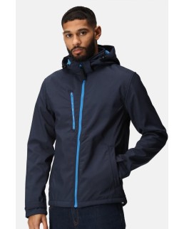 VENTURER SOFTSHELL 3 STRATI 100% POL. 300 GR BLACK/BLACK-S TRA701