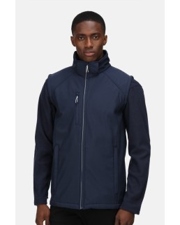 ERASMUS 4 IN 1 SOFTSHELL JACKET 100% POL 210 GR NAVY/NAVY-S TRA713
