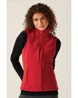 FLUX SOFT SHELL BODYWARMER DONNA 96/4% POL/ELA 270 ALL BLACK-8 FLUX SOFT SHELL BODYWARMER DONNA 96/4% POL/ELA 270 ALL BLACK-8