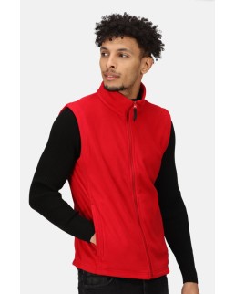 MICRO FLEECE BODYWARMER 100% POL. 210 GR/M BLACK-S TRA801