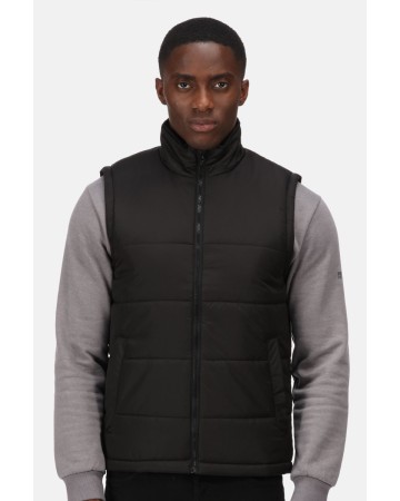 ACCESS INSULATED BODYWARMER 100% POLIESTERE BLACK/BLACK-S TRA842