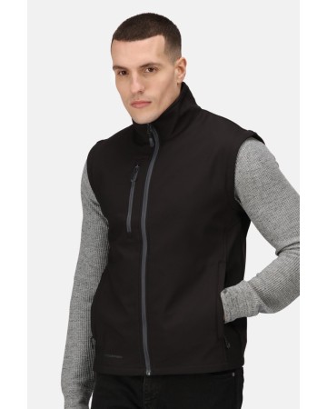 HONESTY MADE RECYCLED BODYWARMER 100% POL. 270 GR BLACK-S TRA858