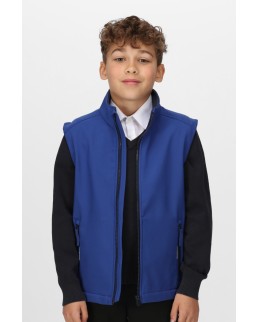 ABLAZE SOFTSHELL BODYWARMER BAMBINO 100% POL BLACK/BLACK-XS 5/6 ANNI TRA882 ABLAZE SOFTSHELL BODYWARMER BAMBINO 100% POL BLACK/BLACK-XS 5/6 ANNI TRA882