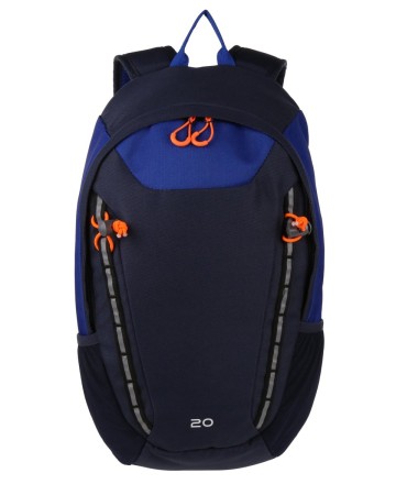 RIDGETREK 20 L BACKPACK 100% POL 600D BLACK/EBONY-TG.UNICA TRB101
