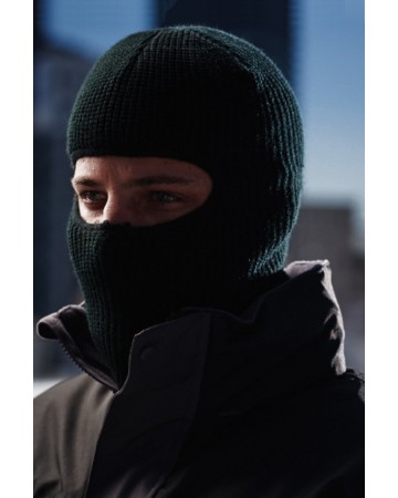 OPEN FACE BALACLAVA P/MONTAGNA 100% ACRILICO BLACK-TG.UNICA TRC304