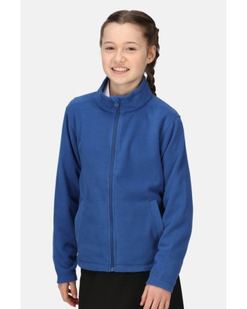 BRIGADE II FLEECE JACKET BAMBINO 100% POL 170GR/M BLACK-XS 5/6 ANNI TRF515
