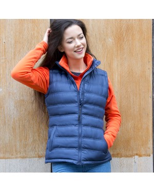 W ICE BIRD PADDED GILET 100%N