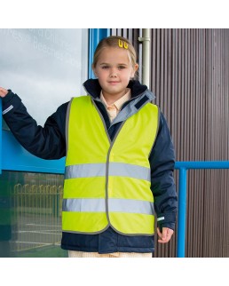 JUNIOR SAFETY VEST 100%P