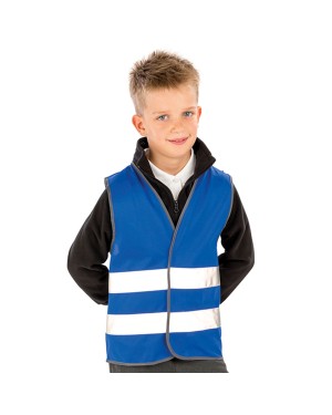 JUNIOR VISIBILITY VEST 100%P