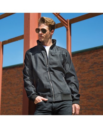 DENIM SOFTSHELL 60%C 40%P