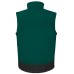 RECYCLED 3-LAYER SOFTSHELL BODYWARMER  RER123X