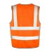 SAFETY HIGH VIZ VEST 100%P SAFETY HIGH VIZ VEST 100%P
