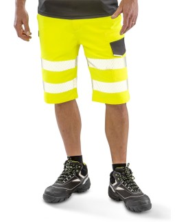 RECYCLED DYNAMIC STRETCH SAFETY SHORTS  RER519X
