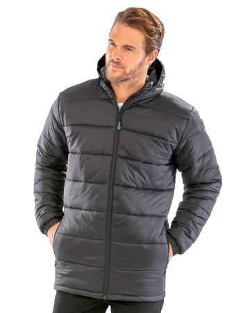 RECYCLED HOODED PADDED PARKA RER910X