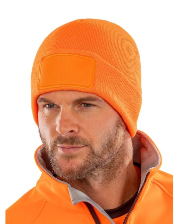 RECYCLED THINSULATE PRINTERS BEANIE RERC934X