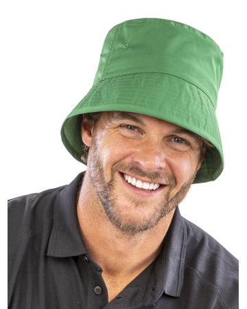 RECYCLED BOUND EDGE BUCKET HAT  RERC986X