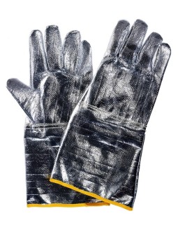GUANTI IN FIBRA ARAMIDICA ALLUMINIZZATA CM 38 GUANTO FR107