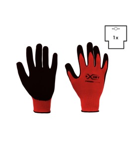 GUANTO POLIESTERE / LATTICE NATURALE INCRESPATO X-GLOVE XGLOVE X GLOVE GUANTI X-DRY GGC008 GUANTO POLIESTERE / LATTICE NATURALE INCRESPATO X-GLOVE XGLOVE X GLOVE GUANTI X-DRY GGC008