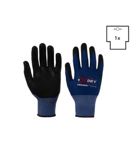 GUANTO NYLON / NITRILE MICRO SCHIUMA TRASPIRANTE PUNTINATO X-GLOVE XGLOVE X GLOVE GUANTI X-DRY GGC024