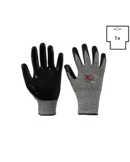 GUANTO TAGLIO C (HPPE-VETRO) / NITRILE LISCIO X-GLOVE XGLOVE X GLOVE GUANTI X-CUT GGC028