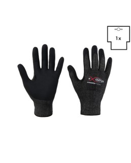 GUANTO TAGLIO D (HPPE-ACCIAIO-VETRO) / NITRILE MICRO FOAM TRASPIRANTE X-GLOVE XGLOVE X GLOVE GUANTI X-CUT GGC050 GUANTO TAGLIO D (HPPE-ACCIAIO-VETRO) / NITRILE MICRO FOAM TRASPIRANTE X-GLOVE XGLOVE X GLOVE GUANTI X-CUT GGC050
