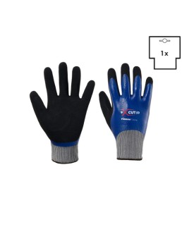 GUANTO TAGLIO D (HPPE-VETRO) / NITRILE DOPPIA SPALMATURA X-GLOVE XGLOVE X GLOVE GUANTI X-CUT GGC055 GUANTO TAGLIO D (HPPE-VETRO) / NITRILE DOPPIA SPALMATURA X-GLOVE XGLOVE X GLOVE GUANTI X-CUT GGC055