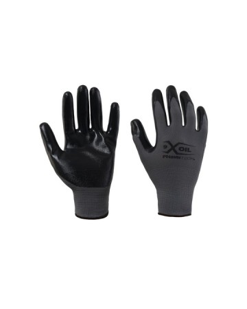 GUANTO POLIESTERE / NITRILE LISCIO X-GLOVE XGLOVE X GLOVE GUANTI X-OIL GGU013