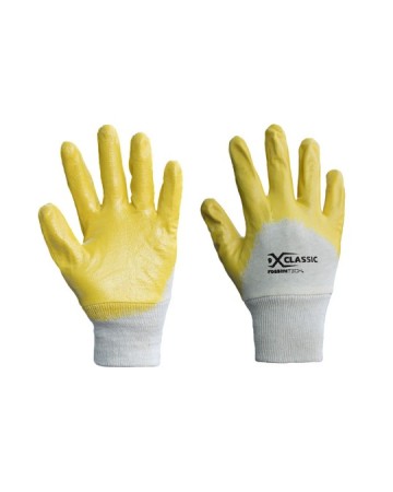 GUANTO COTONE INTERLOCK / NBR LISCIO AREATO, POLSO MAGLIA X-GLOVE XGLOVE X GLOVE GUANTI X-OIL X-CLASSIC GGU033