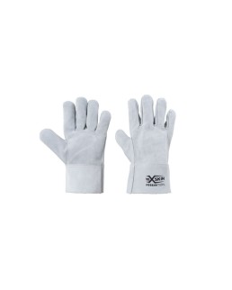 GUANTO PELLE CROSTA BOVINO, PALMO-DITA DOPPIO STRATO, MANICHETTA X-GLOVE XGLOVE X GLOVE GUANTI X-SKIN GU091