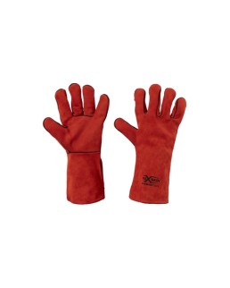 GUANTO ANTICALORE SALDATORE, PELLE CROSTA, TUTTO FODERATO, CUCITURE KEVLAR ® X-GLOVE XGLOVE X GLOVE GUANTI X-SKIN GU111 GUANTO ANTICALORE SALDATORE, PELLE CROSTA, TUTTO FODERATO, CUCITURE KEVLAR ® X-GLOVE XGLOVE X GLOVE GUANTI X-SKIN GU111