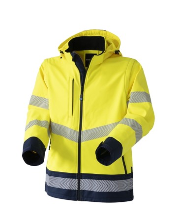 GIUBBOTTO SOFTSHELL HOOK HI-VIS HH263
