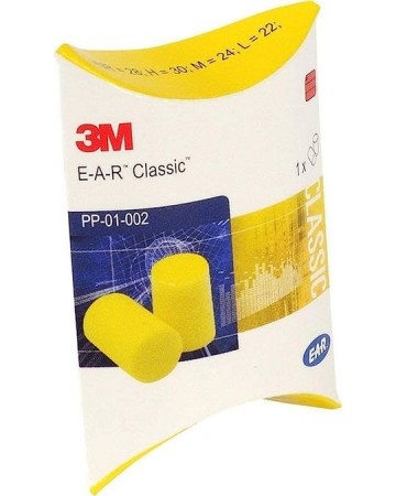 EAR CLASSIC CFZ  250 PA. TAPPI INSERTI AURICOLARI 3M EAR CLASSIC 3M R200