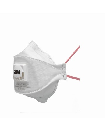 3M AURA 9332+ CON VALVOLA / FFP3 RESPIRATORE MASCHERINA R604