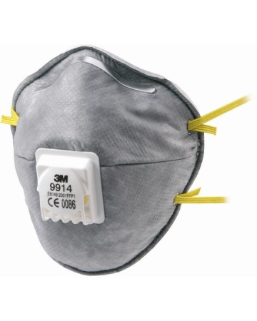 3M 9914 CON VALVOLA / FFP1 RESPIRATORE MASCHERINA R613