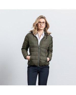 LADIES' HOOD NANO JACKET 100%P