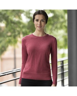 LADIES' CREW NECK PULL 50%C50%