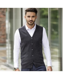 MEN'S V-NECK CARDIGAN 50%C50%A