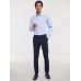 MENS LONG SLEEVE TAILORED HERRINGBONE SHIRT JE962M
