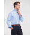 M LSL TAILORED SHIRT 84%C16%P