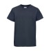 T-SHIRT 100%C M/C ETIC.ARGENTO