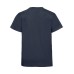 T-SHIRT 100%C M/C ETIC.ARGENTO