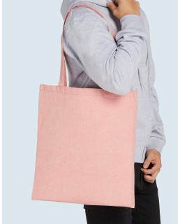RECYCLED COTTON/POLYESTER TOTE LH