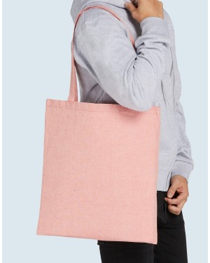 RECYCLED COTTON/POLYESTER TOTE LH