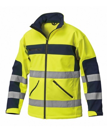 GIUBBINO SOFTSHELL ALTA VISIBILITA SIGGI HITECH 25GB0399
