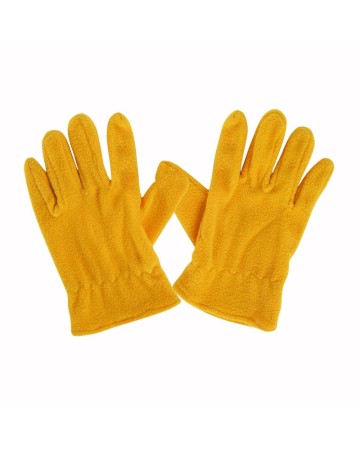 GUANTI IN POLAR DA DONNA, CON ELASTICO AI POLSI - TAGLIA UNICA 04047D