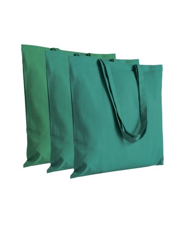 SHOPPER IN COTONE 220 G/M2, MANICI LUNGHI - TONALITà DIFFERENTI NELLO STESSO LOTTO 07124B