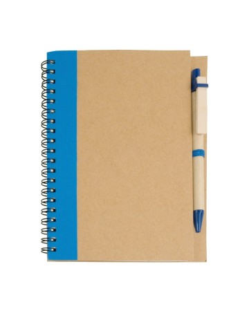 QUADERNO AD ANELLI IN CARTA RICICLATA 09456
